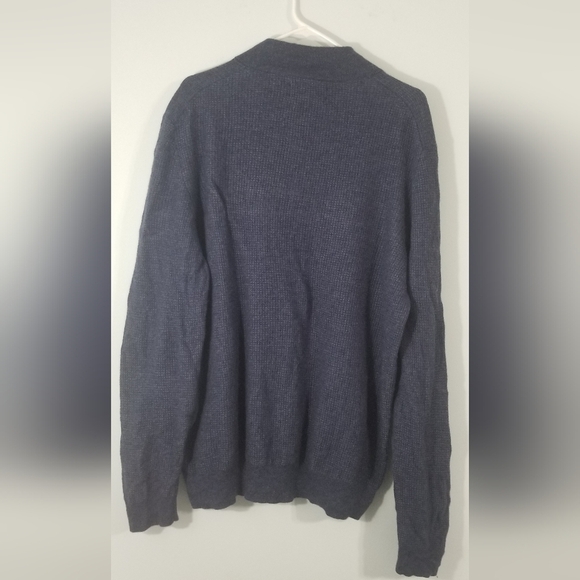 Jo's A Bank Reserve High Collared Pullover Sweater. Size XXL. Front Third Zip. - Picture 8 of 8